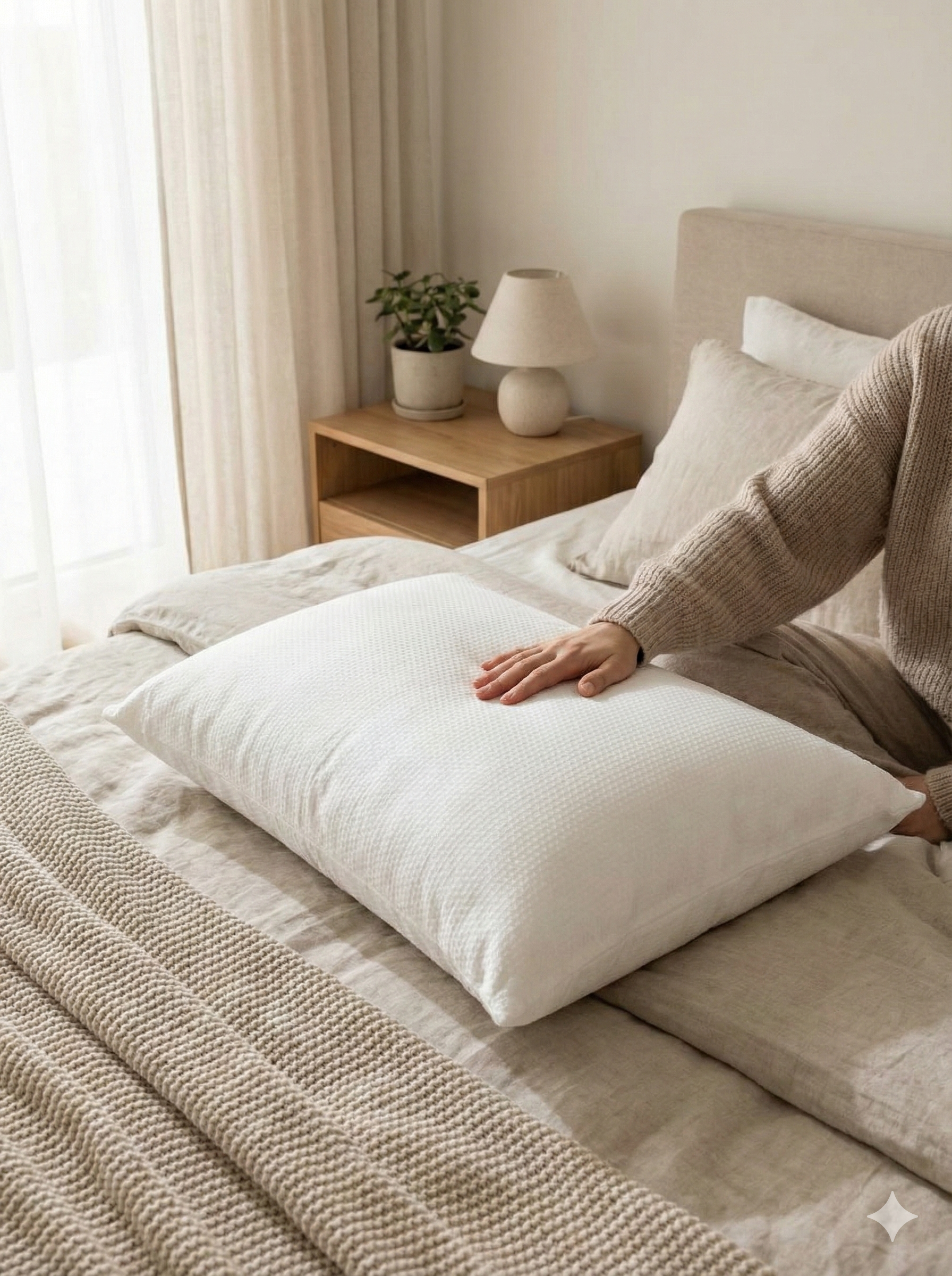 Подарунковий набір: Ковдра Хутро 3в1 та Гіпоалергенна подушка 50на70