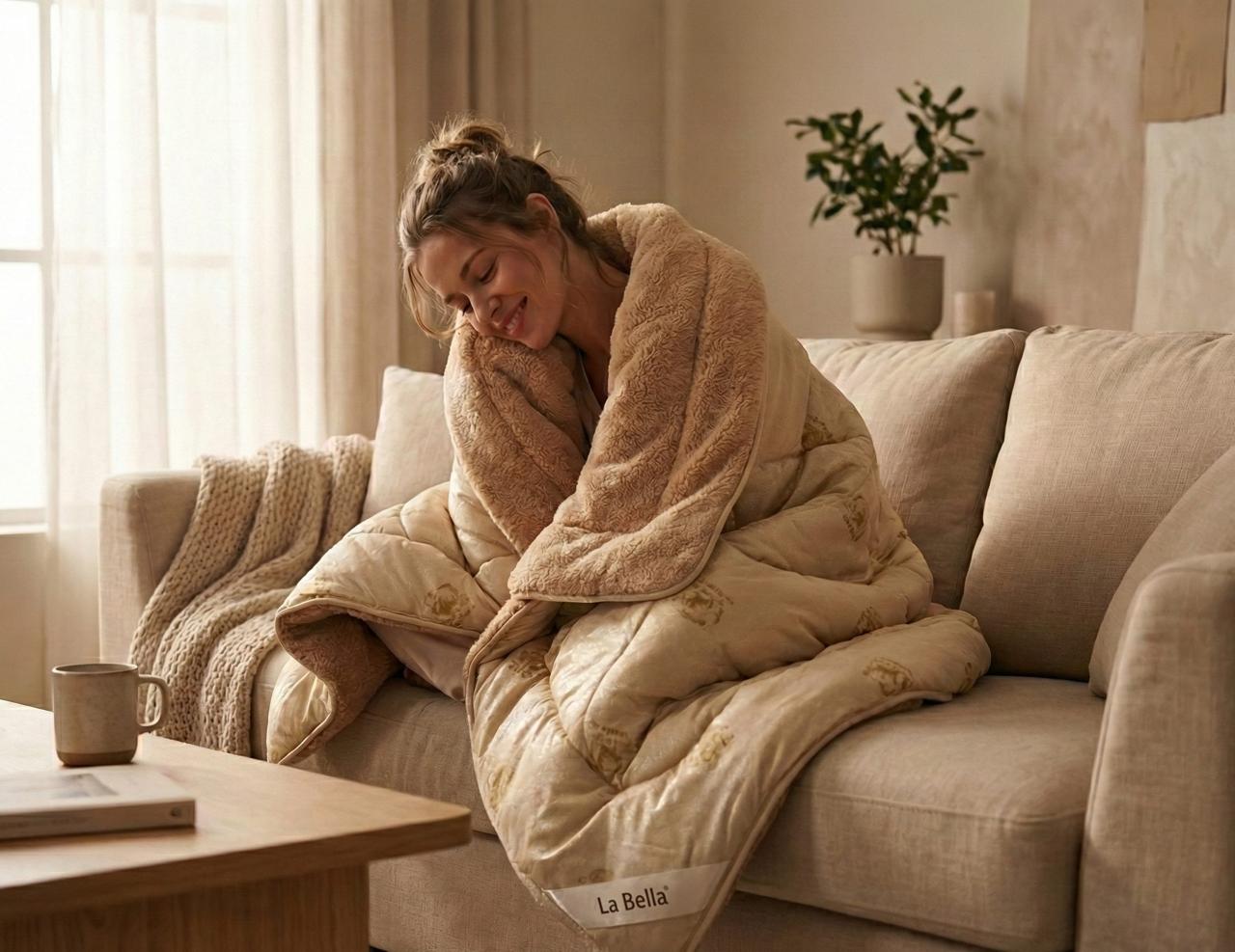 Ковдра МЕХ 3в1 / Молочна