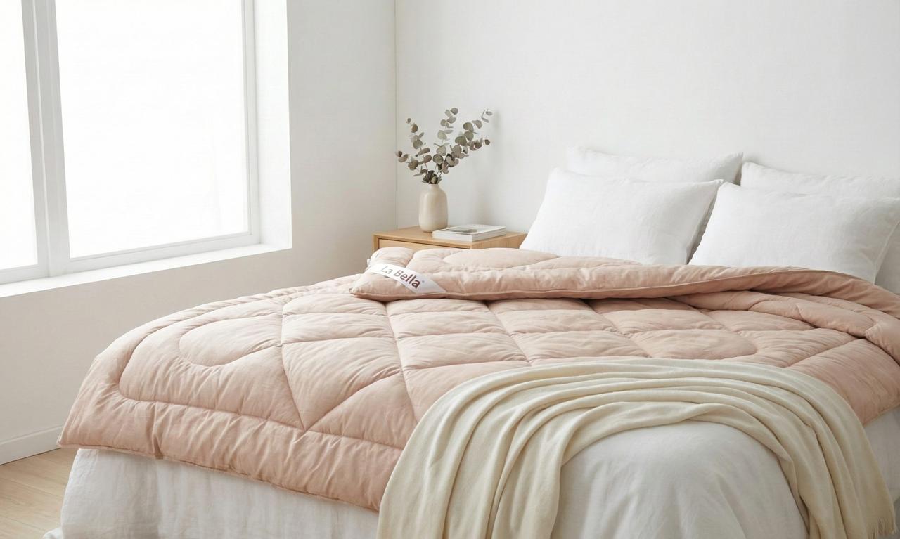 Ковдра всесезонна / Бежева