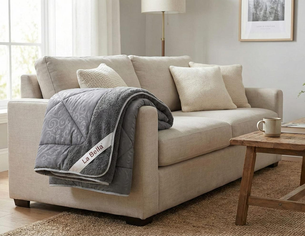 Ковдра МЕХ 3в1 / Сіра